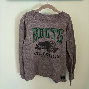 Roots Grey Long Sleeve T-shirt